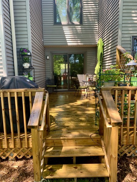 Deck washing
