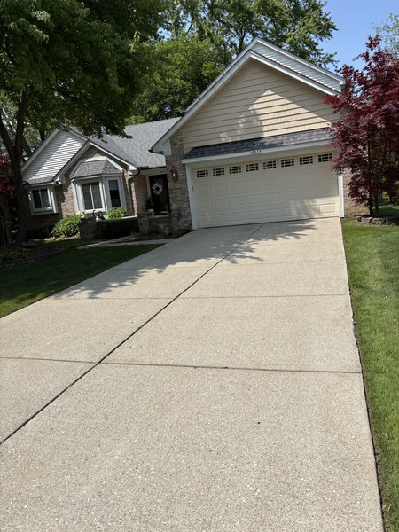 Driveway cleaning