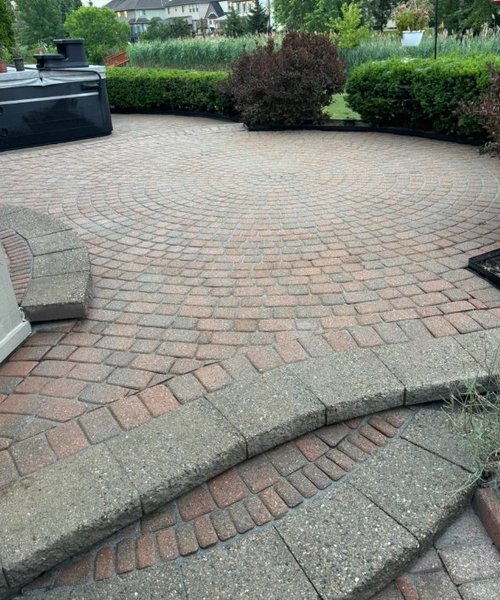 Brick paver restoration